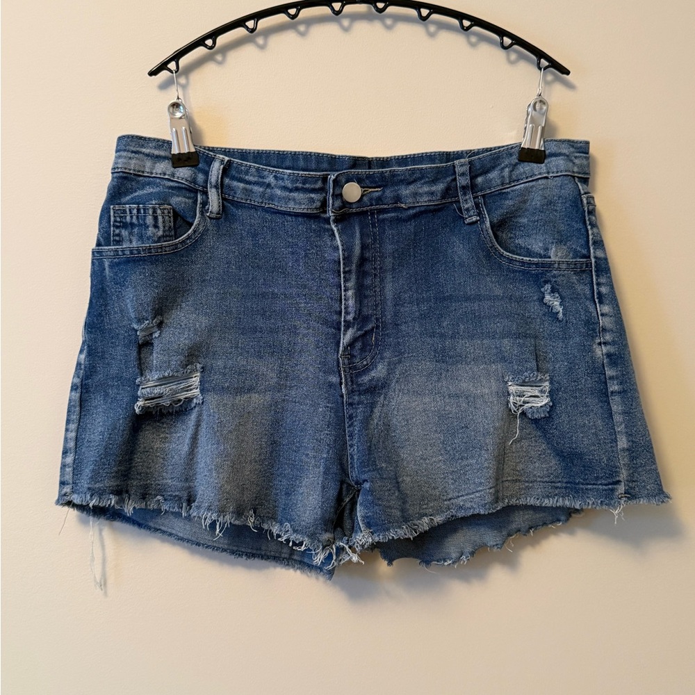 Denim Blue Women's Shorts
